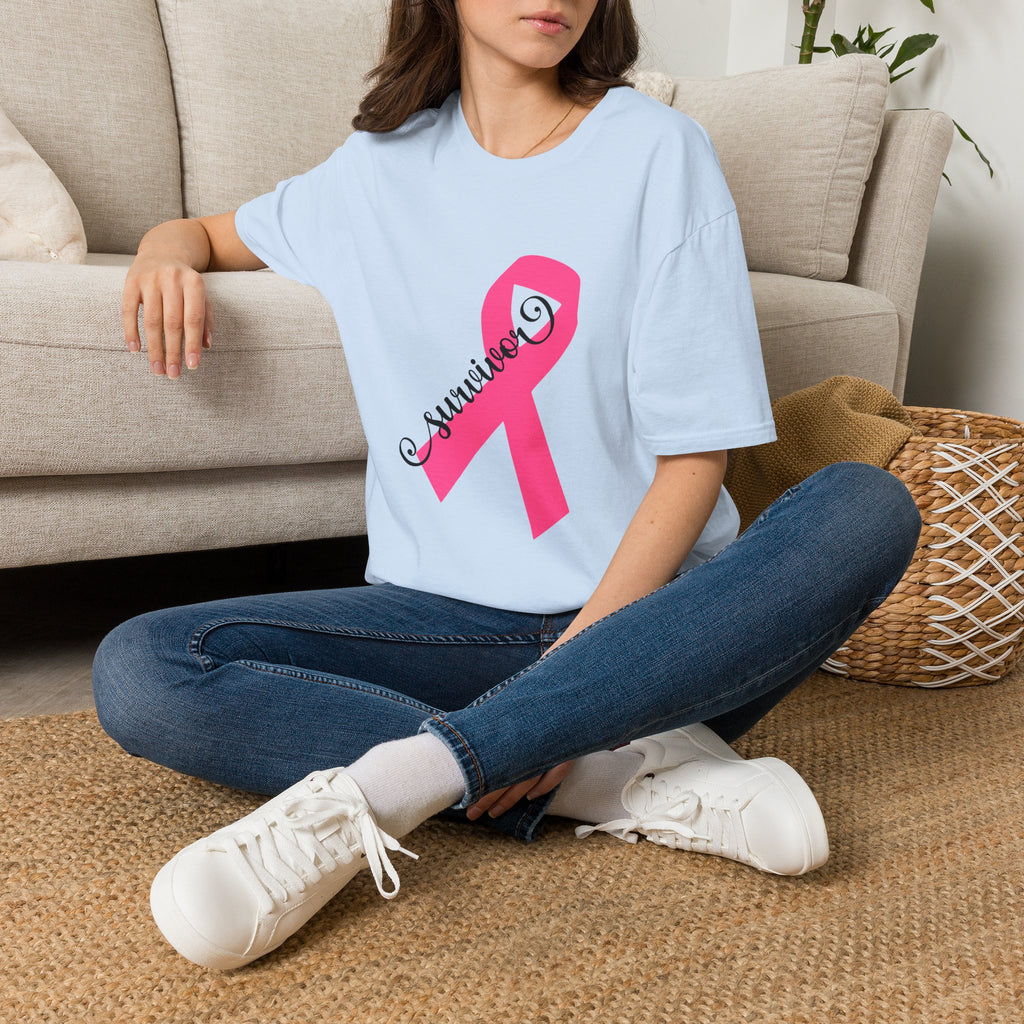 Breast Cancer Survivor Pink Ribbon T-Shirt