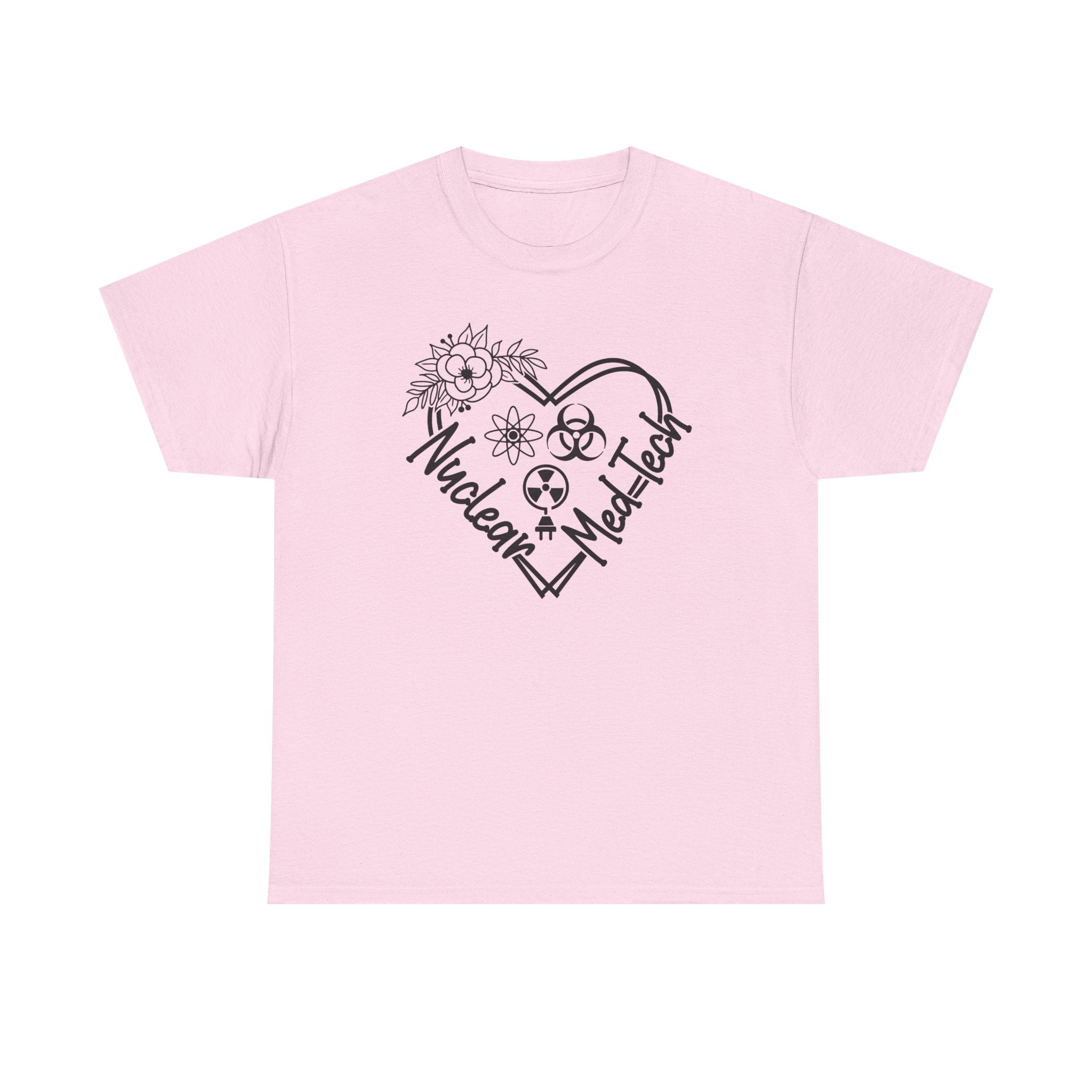 Nuclear MedTech Heart T-Shirt – Medical Tech Biohazard Pulse Graphic Tee