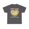 Gold Ribbon Childhood Cancer Awareness T-Shirt