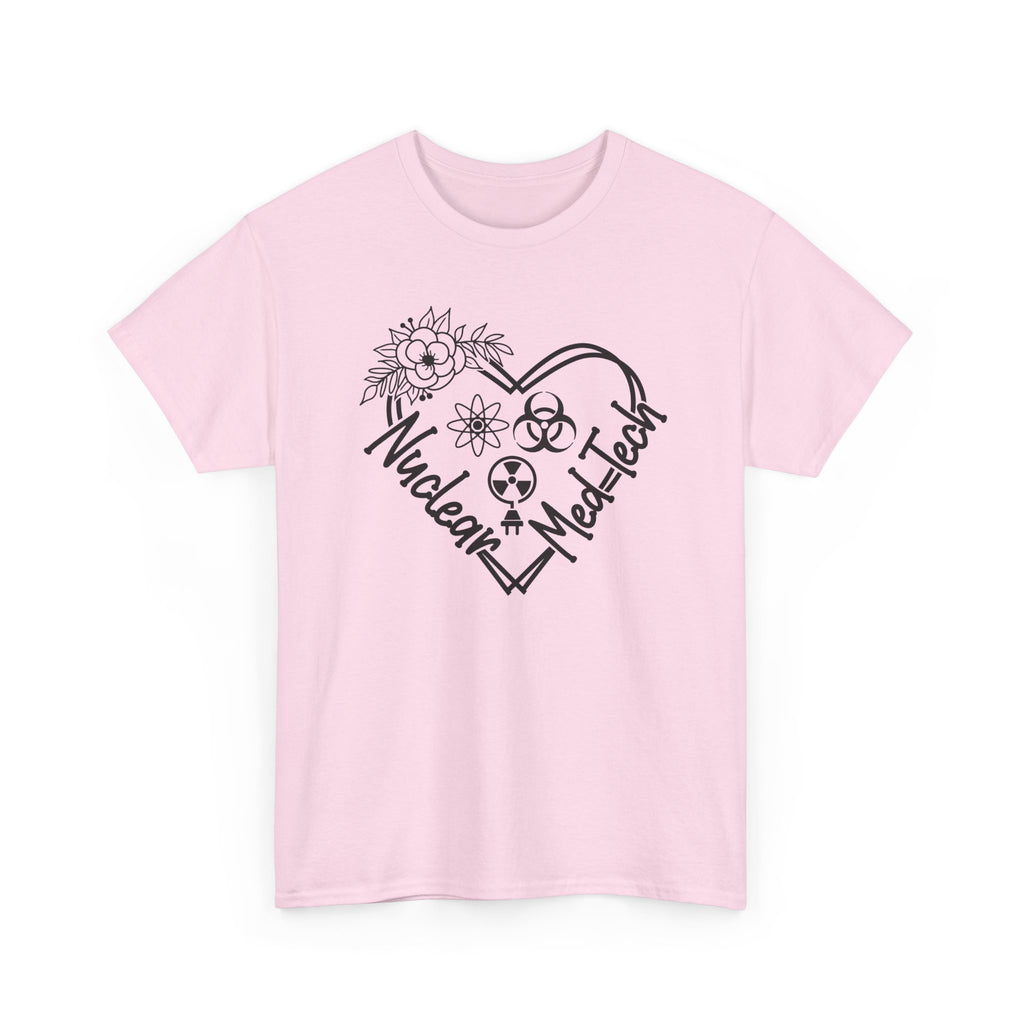 Nuclear MedTech Heart T-Shirt – Medical Tech Biohazard Pulse Graphic Tee