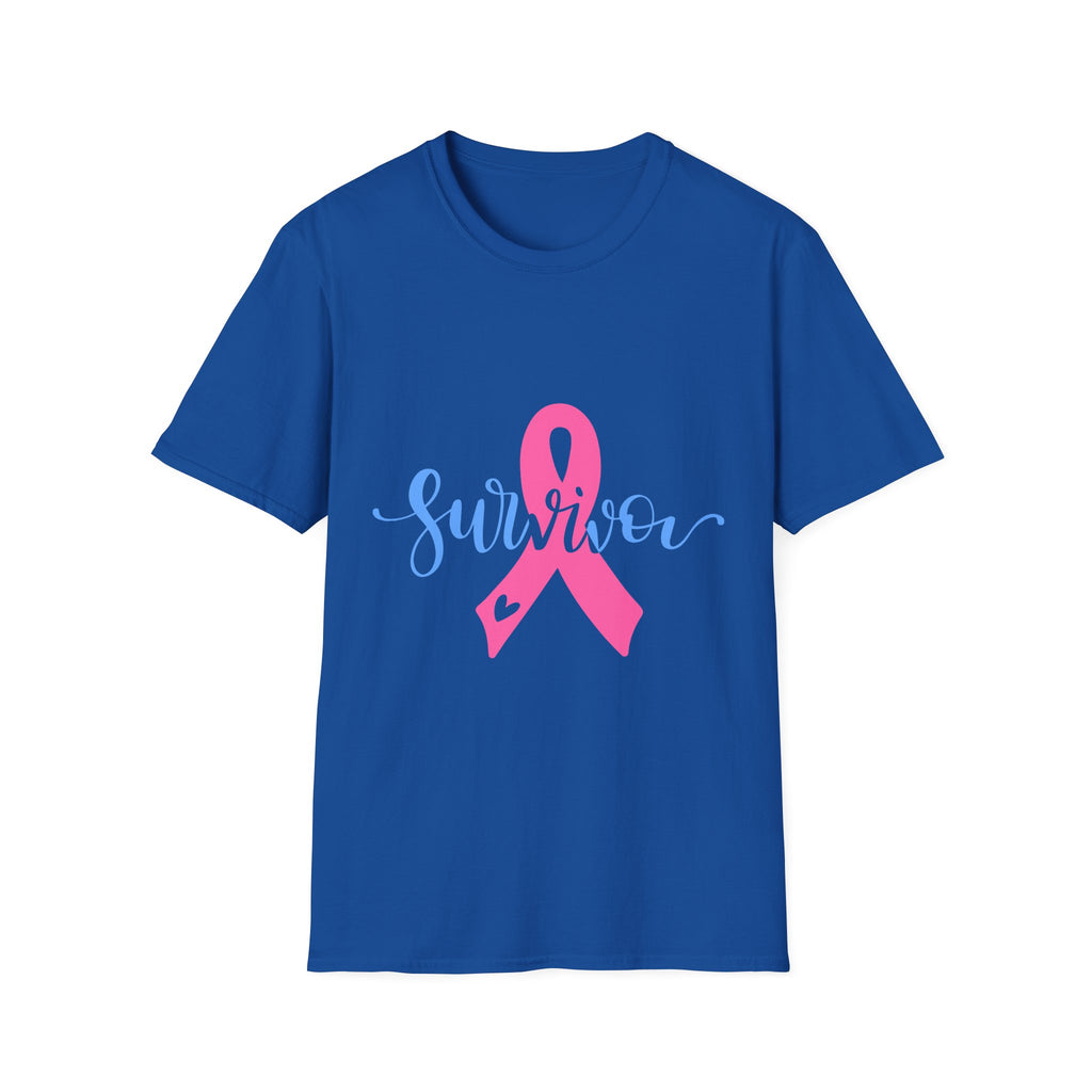 Breast Cancer Survivor T-Shirt — Pink Ribbon Survivor Tee