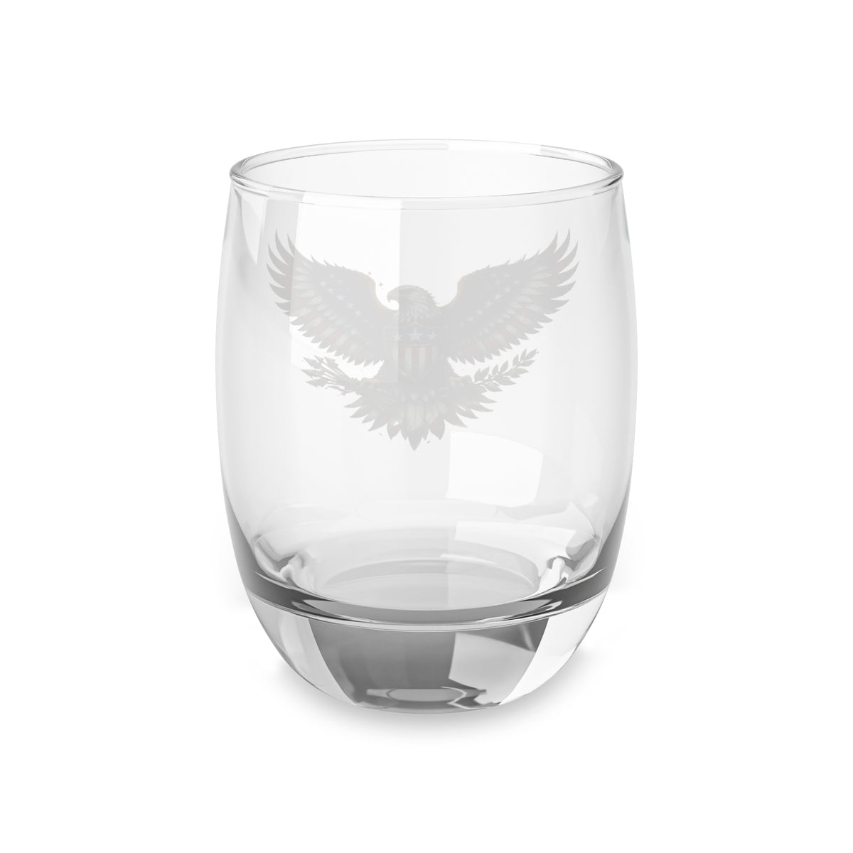 Whiskey Glass American Flas Eagle USA Patriotic