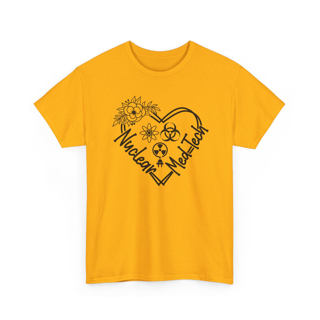 Nuclear MedTech Heart T-Shirt – Medical Tech Biohazard Pulse Graphic Tee