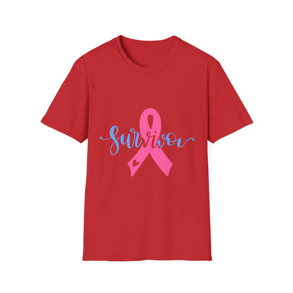 Breast Cancer Survivor T-Shirt — Pink Ribbon Survivor Tee