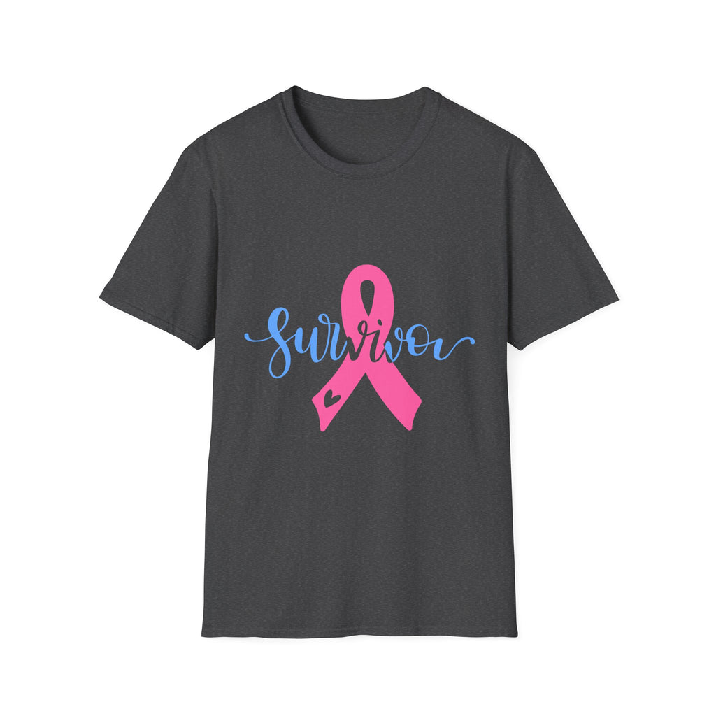 Breast Cancer Survivor T-Shirt — Pink Ribbon Survivor Tee