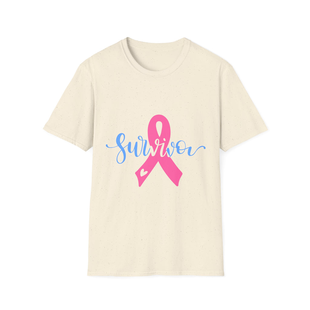 Breast Cancer Survivor T-Shirt — Pink Ribbon Survivor Tee