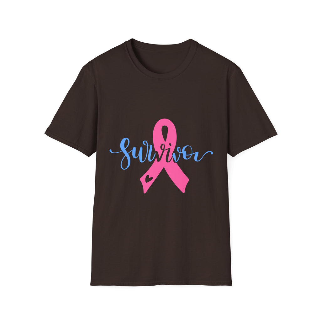Breast Cancer Survivor T-Shirt — Pink Ribbon Survivor Tee