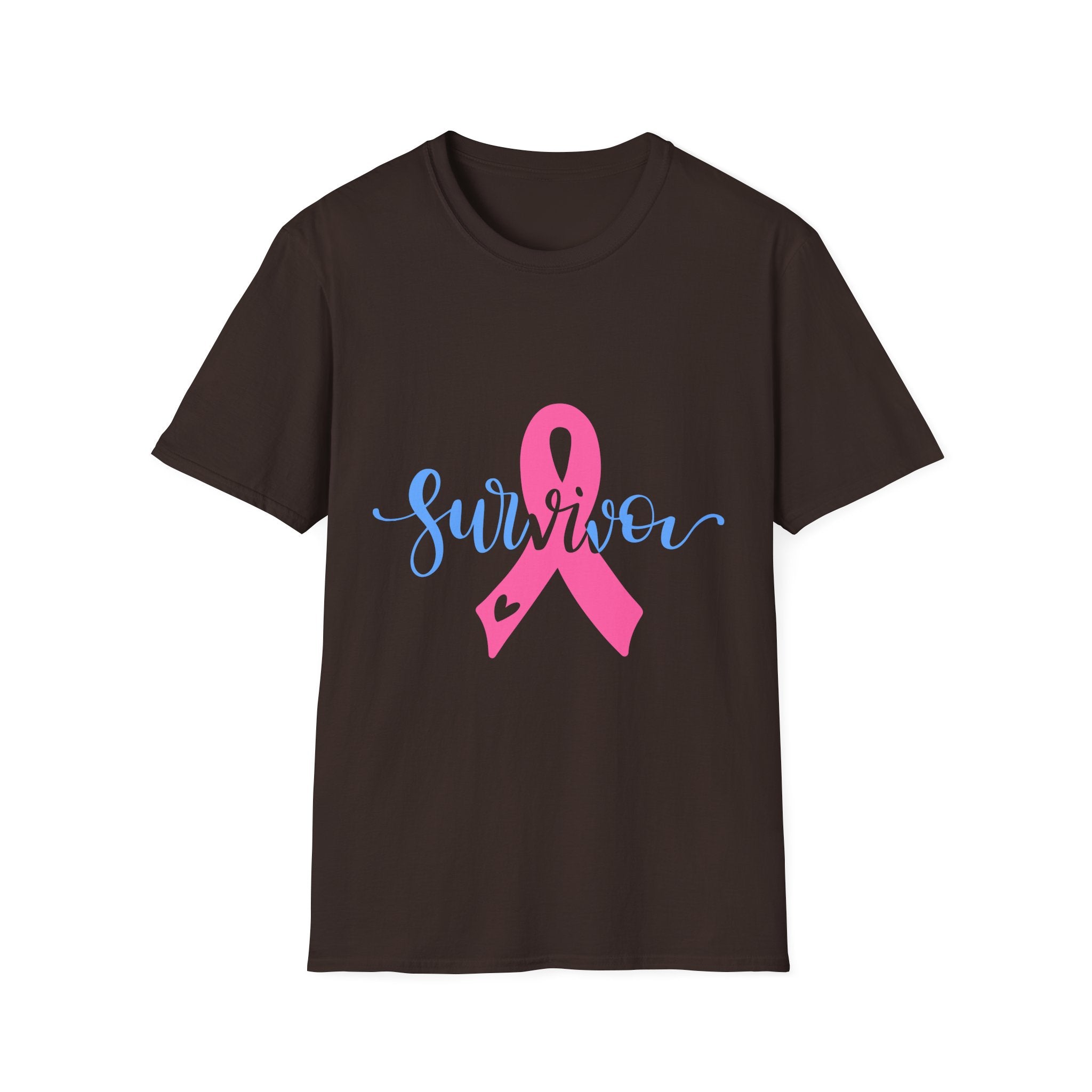 Breast Cancer Survivor T-Shirt — Pink Ribbon Survivor Tee