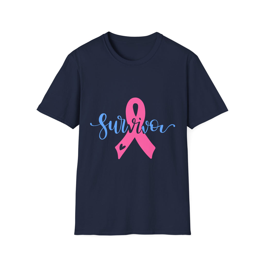Breast Cancer Survivor T-Shirt — Pink Ribbon Survivor Tee