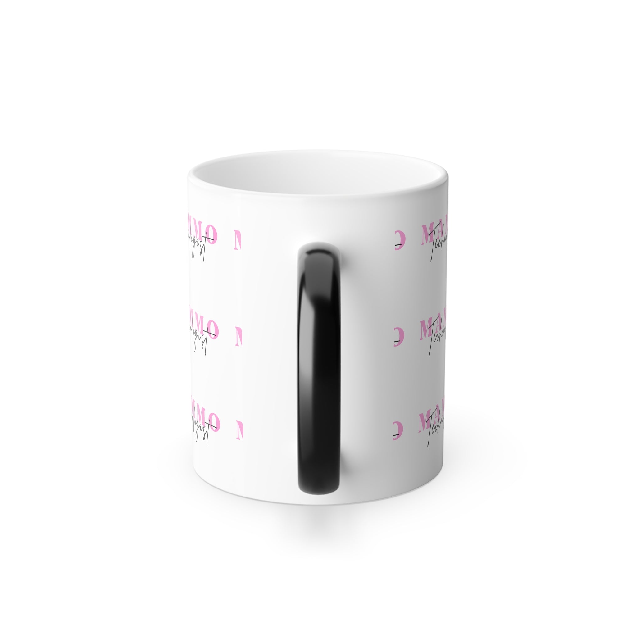 Color-Changing 11oz Mug — 'MAMMO' Breast Cancer Awareness Thermal Coffee Cup