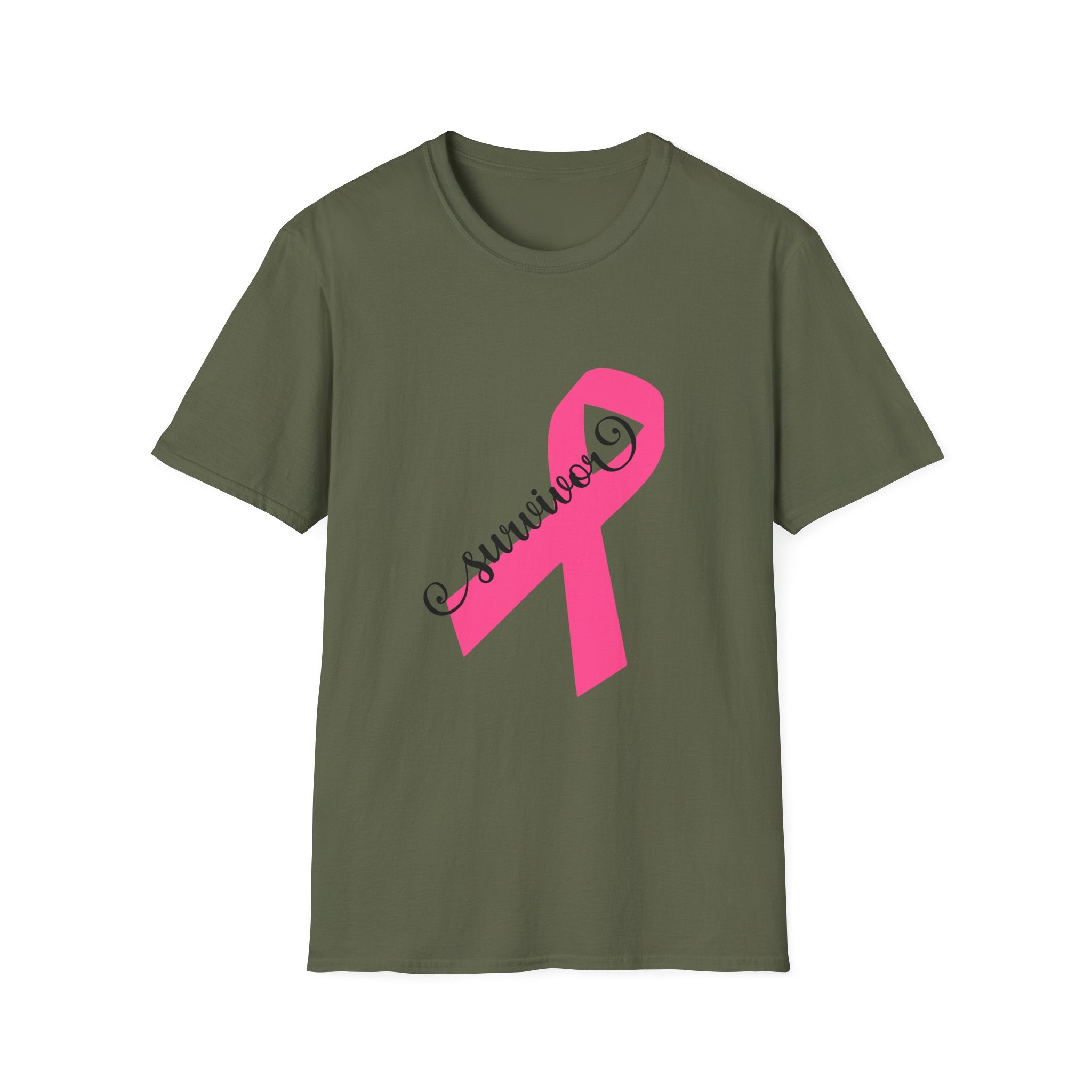 Breast Cancer Survivor Pink Ribbon T-Shirt