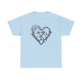 Nuclear MedTech Heart T-Shirt – Medical Tech Biohazard Pulse Graphic Tee