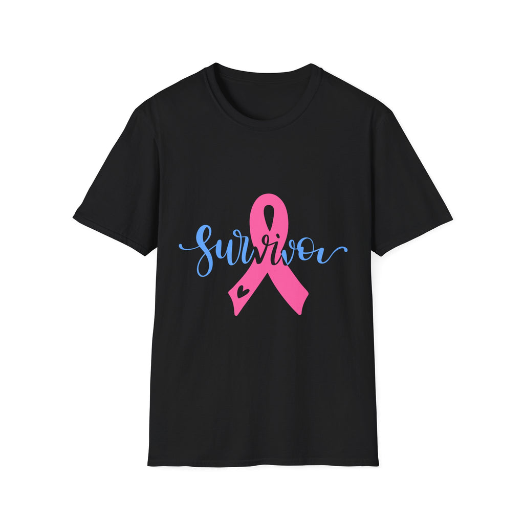 Breast Cancer Survivor T-Shirt — Pink Ribbon Survivor Tee