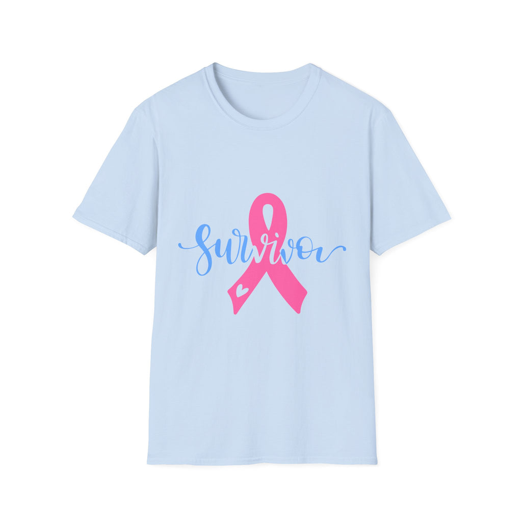 Breast Cancer Survivor T-Shirt — Pink Ribbon Survivor Tee