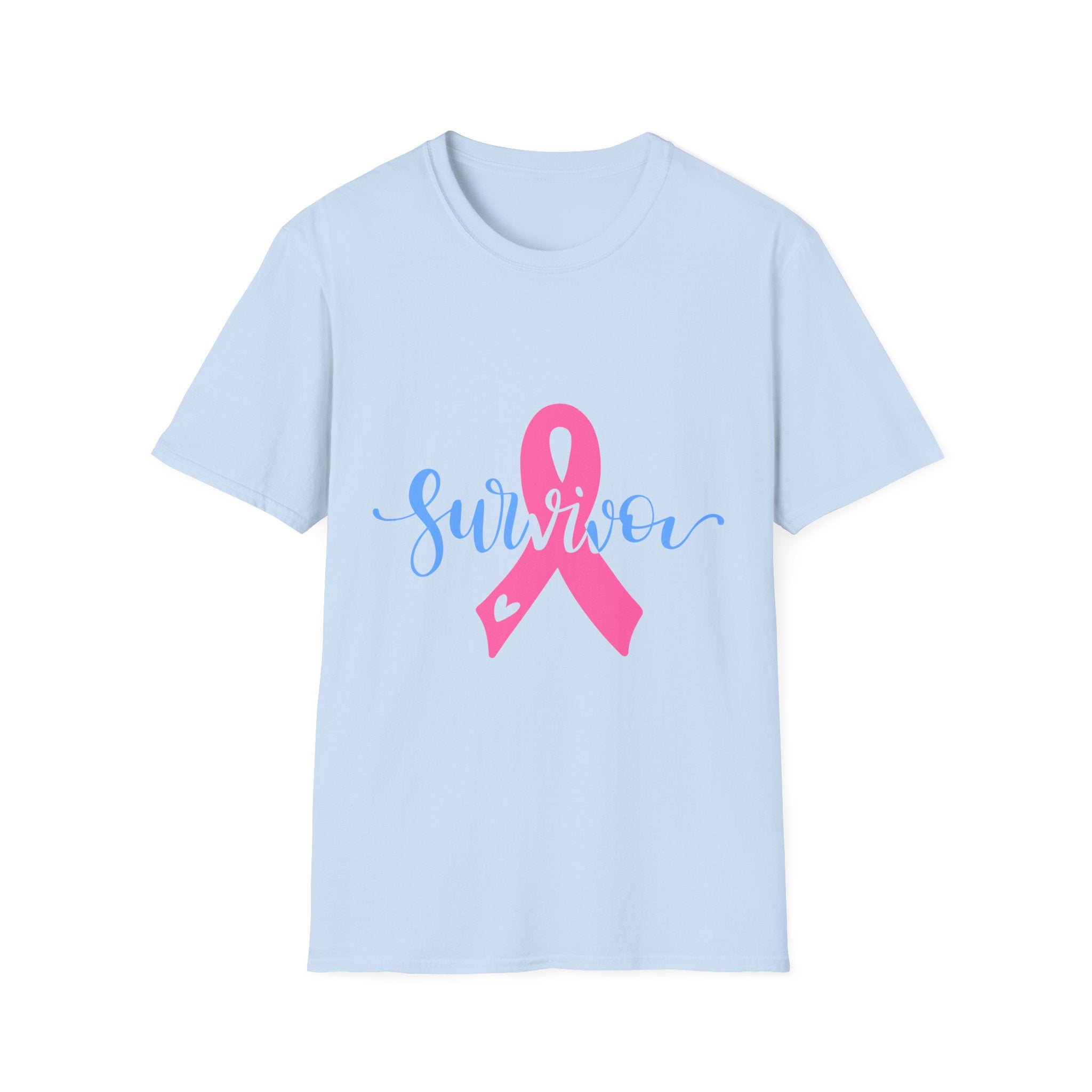 Breast Cancer Survivor T-Shirt — Pink Ribbon Survivor Tee