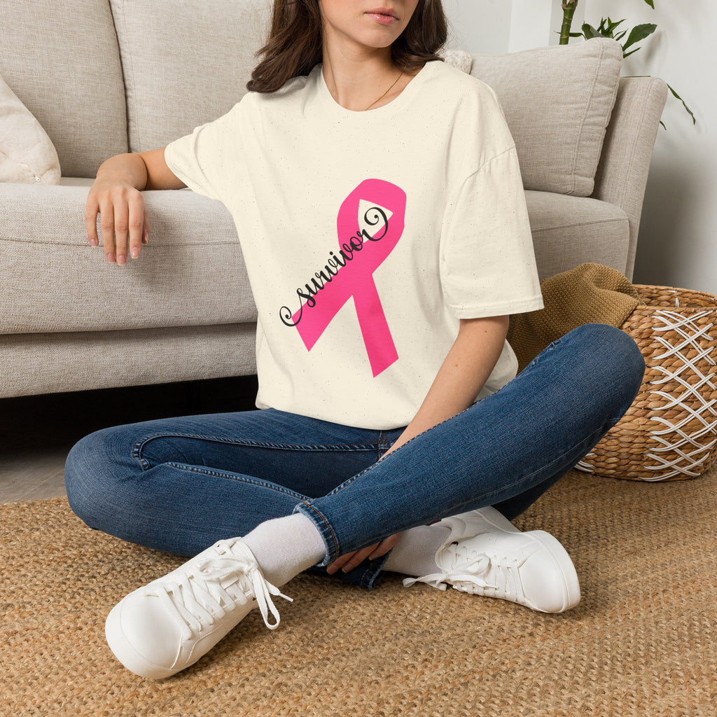 Breast Cancer Survivor Pink Ribbon T-Shirt