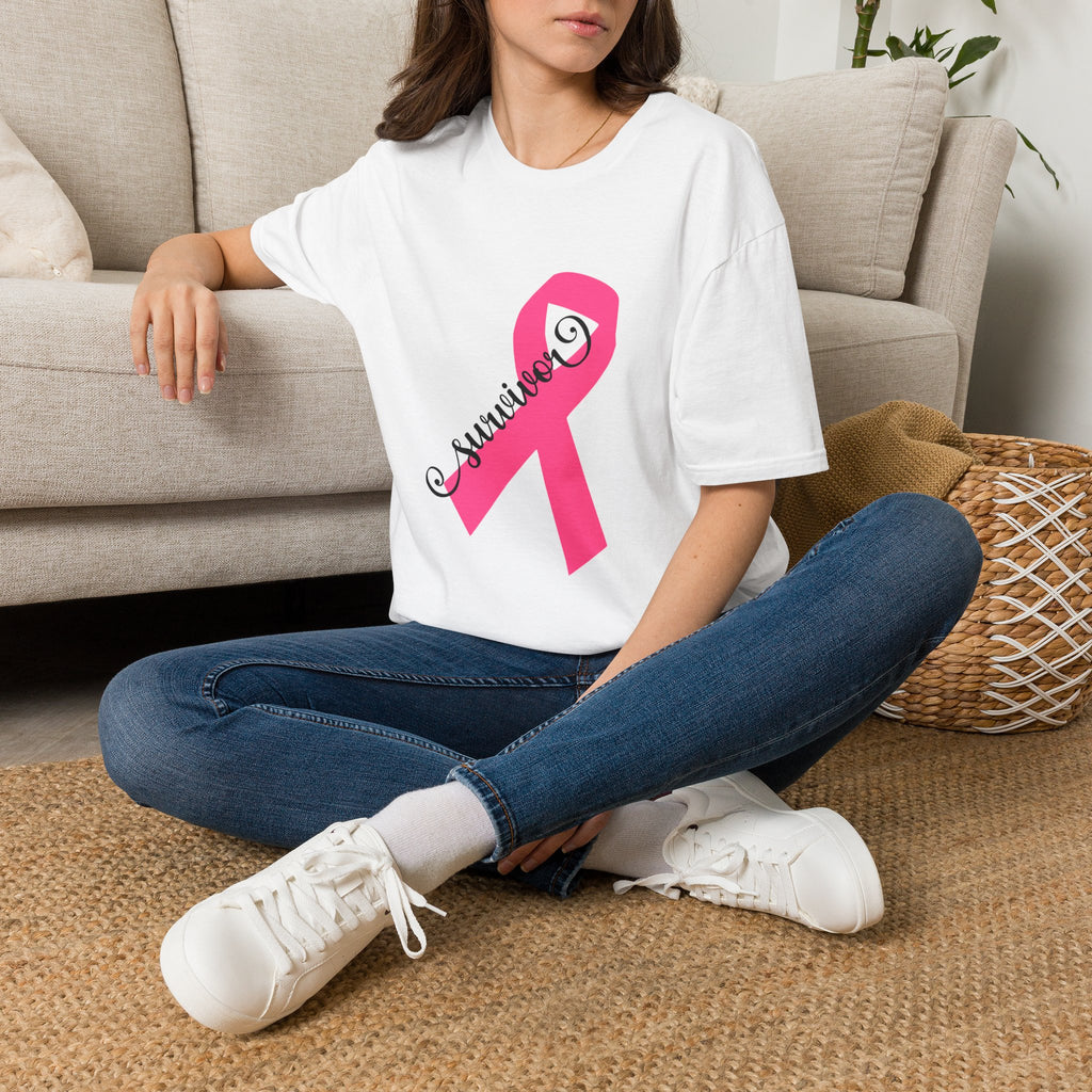 Breast Cancer Survivor Pink Ribbon T-Shirt