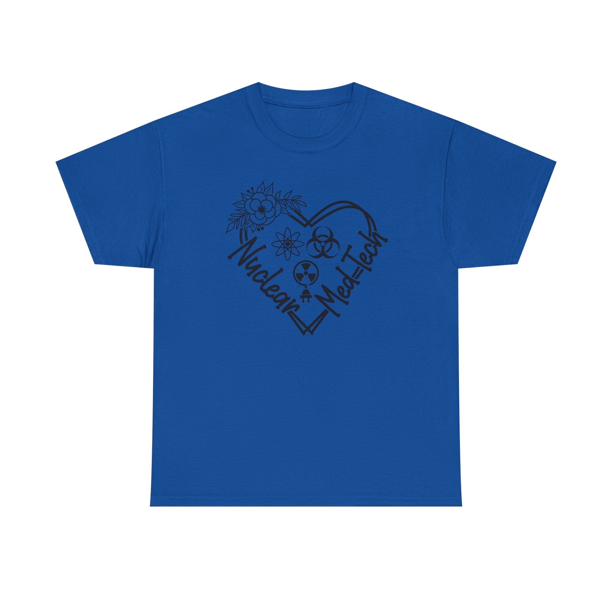 Nuclear MedTech Heart T-Shirt – Medical Tech Biohazard Pulse Graphic Tee